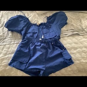 Shorts two piece set